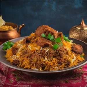 Zafrani Lamb Biryani (Single)