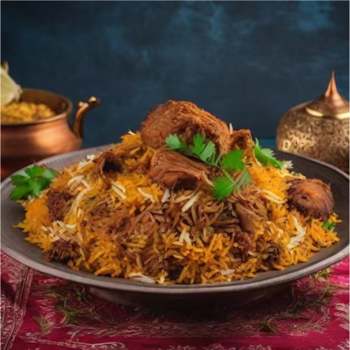 Zafrani Lamb Biryani (Single)